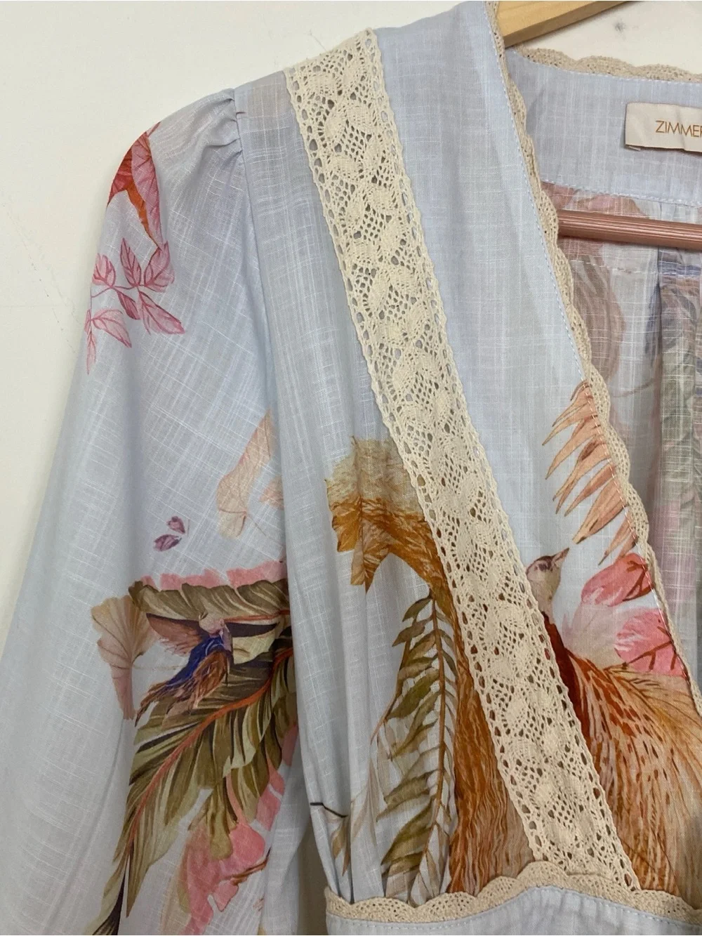 Zimmermann Ascension Frill Maxi Dress - size 2 - Picture 4 of 10